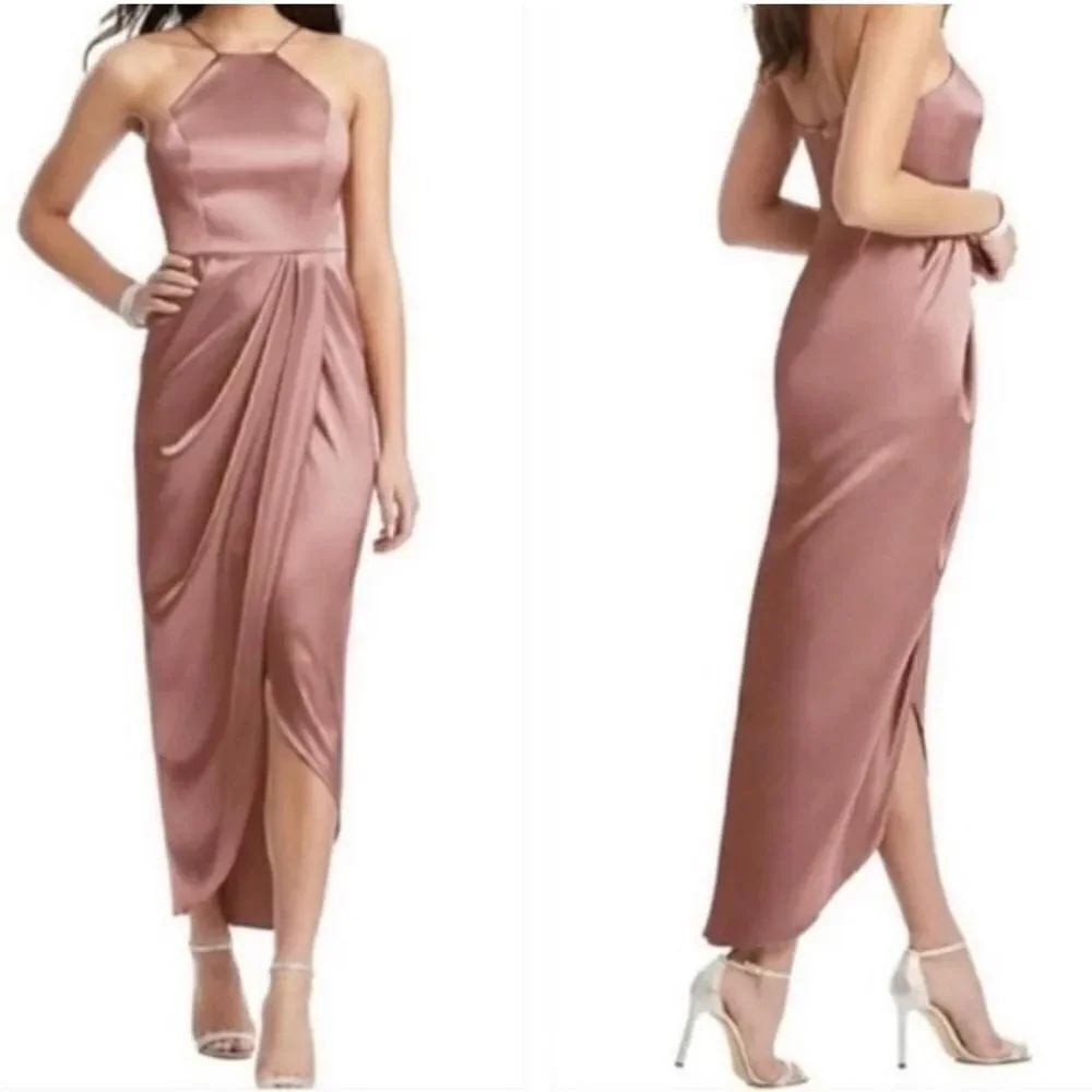 After Six asymmetrical sleeveless bridesmaid dress NWT Size 14R